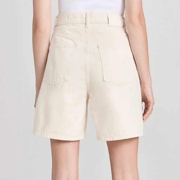 DL1961 Ultra High Rise Taylor Shorts Flax (Vintage) 32 NWT - Picture 2 of 13